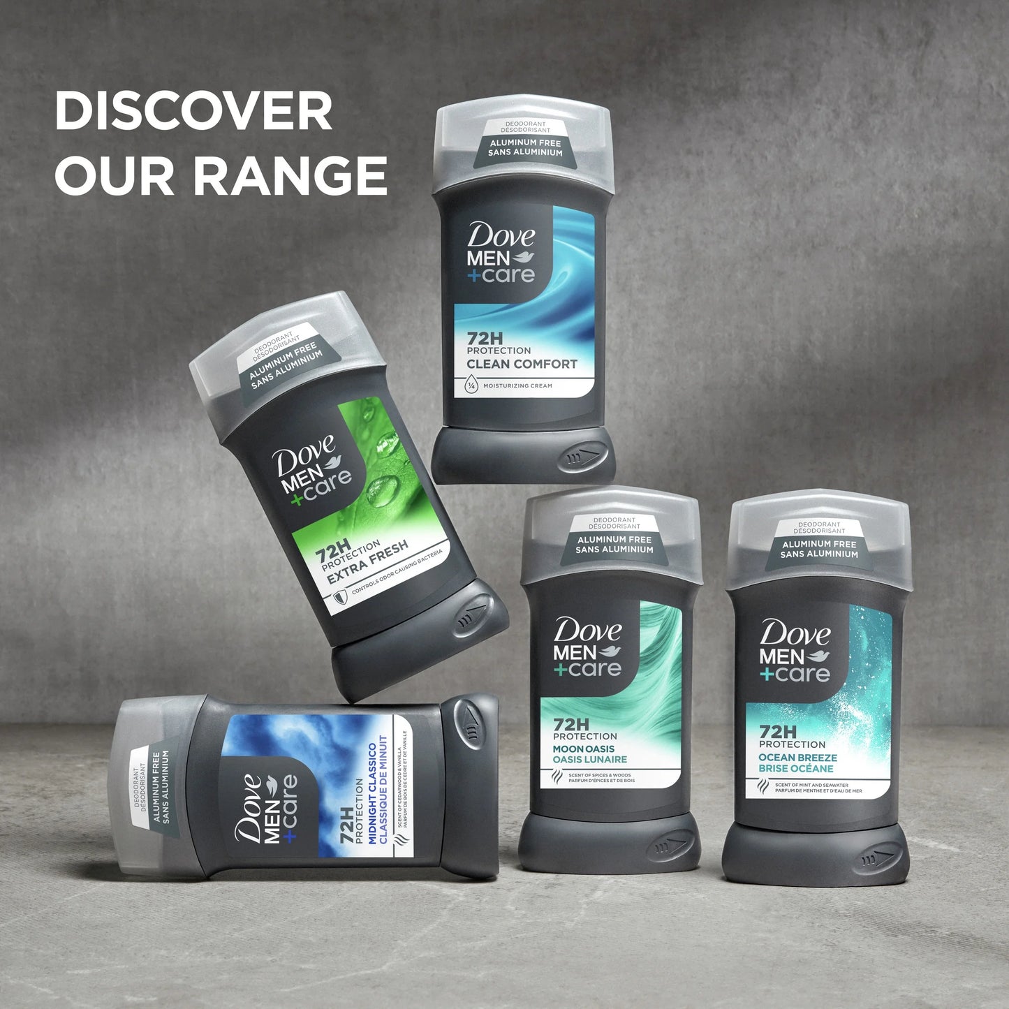 Extra Fresh Deodorant Stick Twin Pack for Men, Citrus, 3 Oz